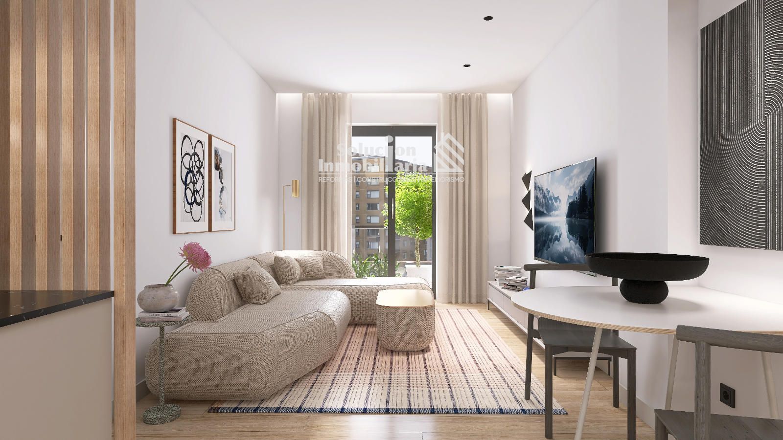 Living room of Flat for sale in Salamanca Capital  with Heating