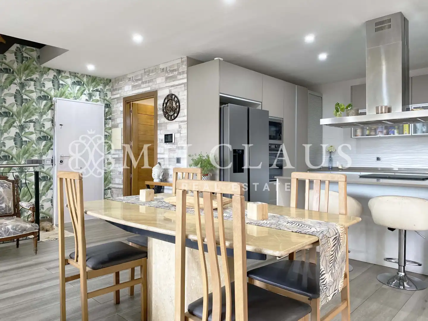 Küche von Haus oder Chalet zum Verkauf in Lliçà d'Amunt mit Klimaanlage, Heizung und Privatgarten