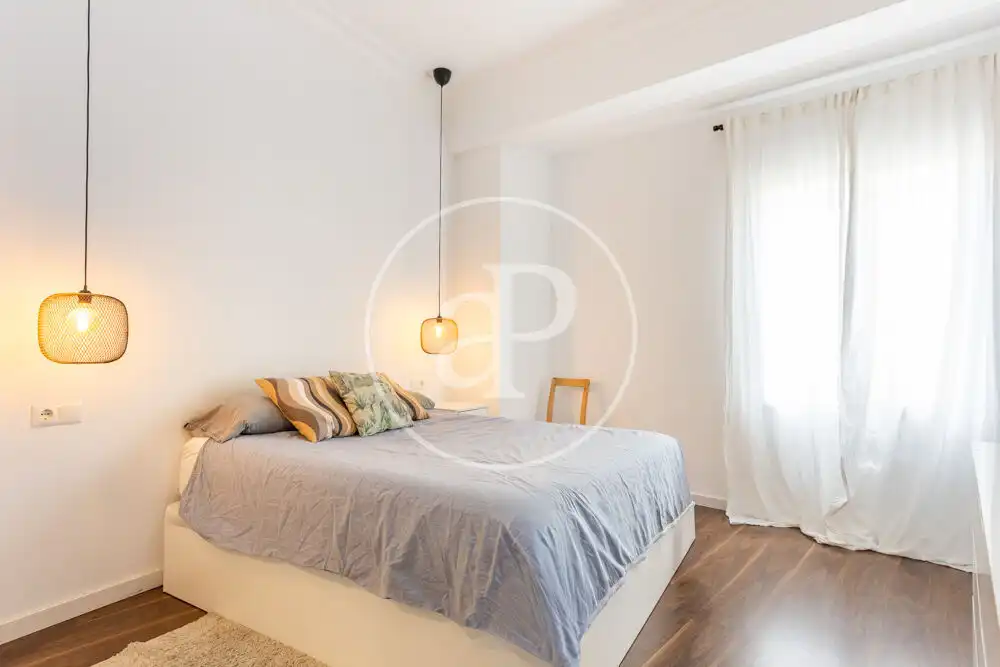 Habitación de Piso de alquiler en Valencia con Aire acondicionado, Calefacción y Amueblado