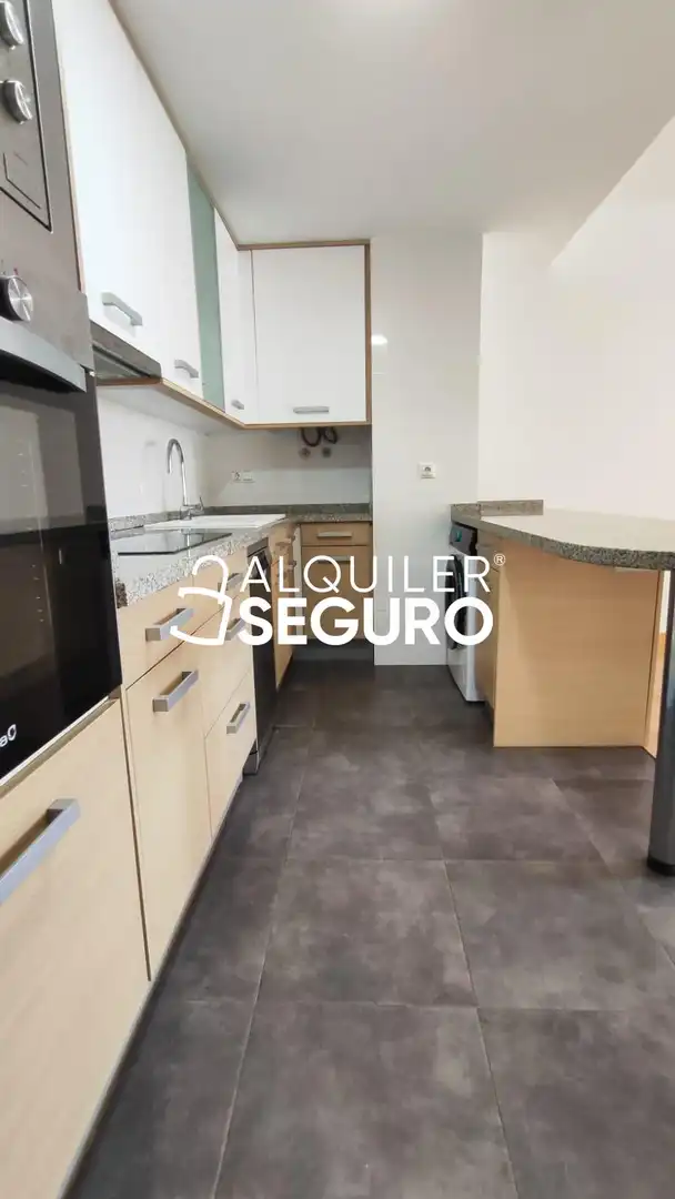 Cocina de Piso de alquiler en Paterna con Aire acondicionado, Calefacción y Terraza