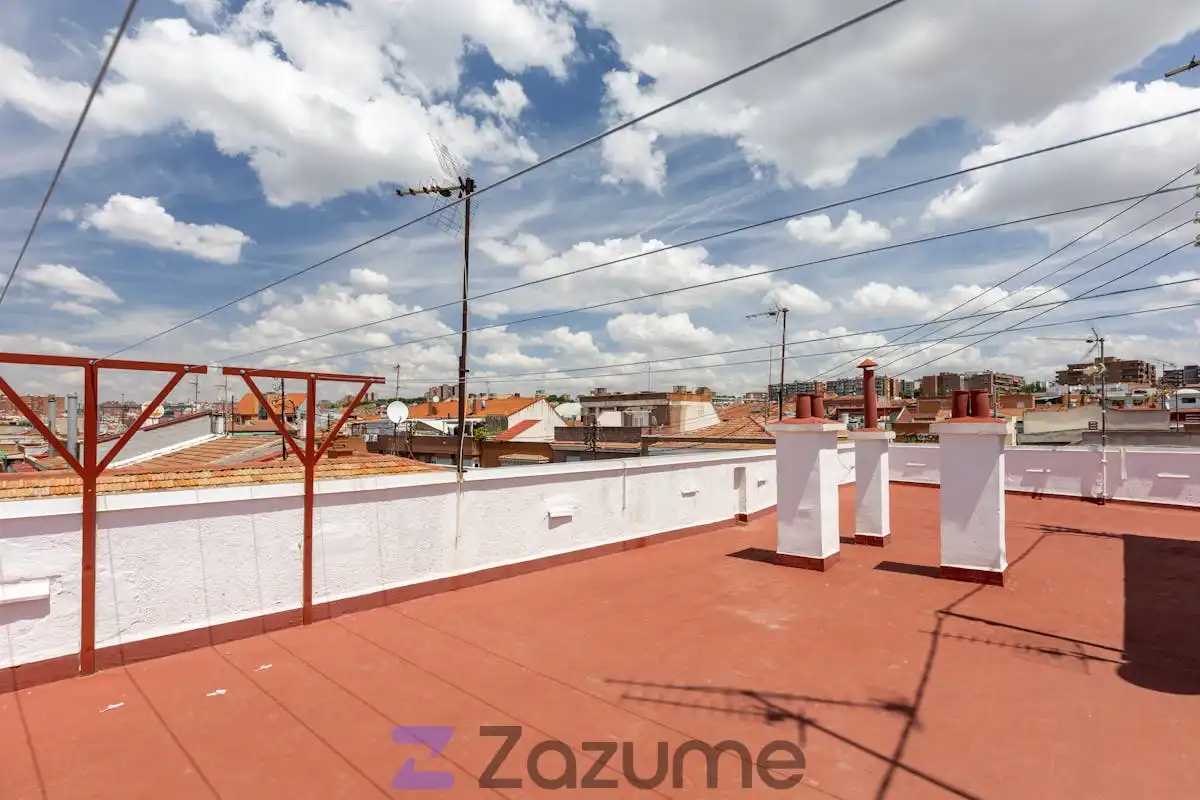 Terrace of Lofts for rent in Madrid  with Air Conditioner, Heating and Furnished