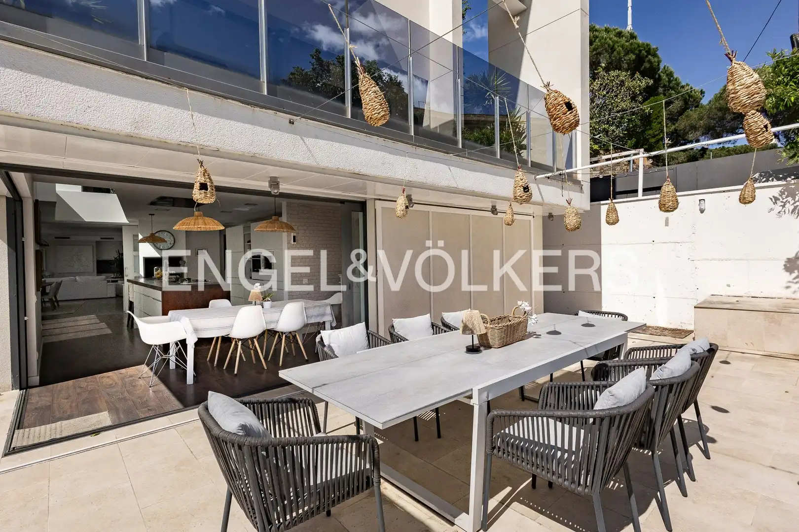 Terraza de Casa o chalet de alquiler en Barcelona con Aire acondicionado, Calefacción y Jardín privado