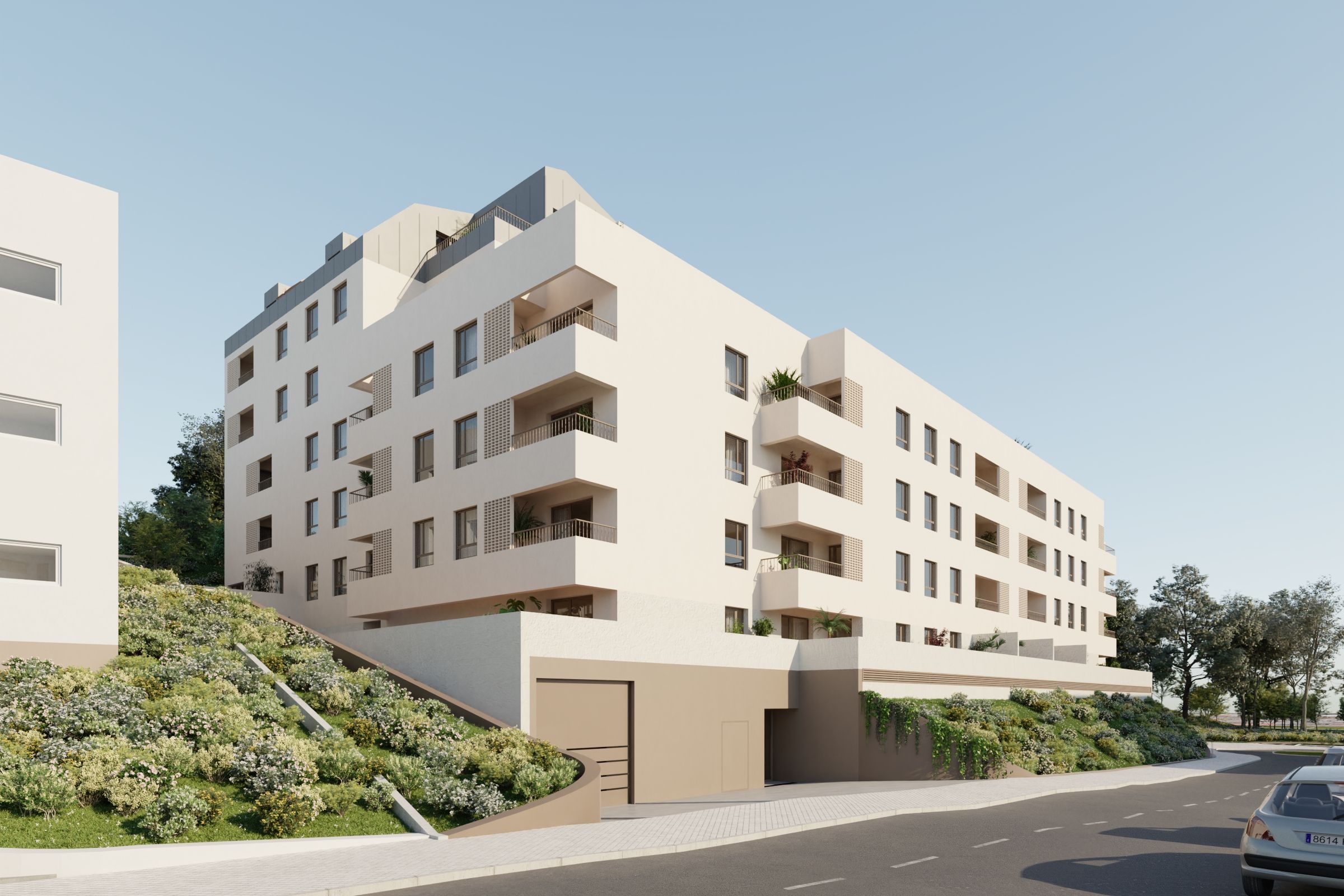 Vista exterior de Planta baja en venta en Oviedo  con Calefacción, Terraza y Trastero