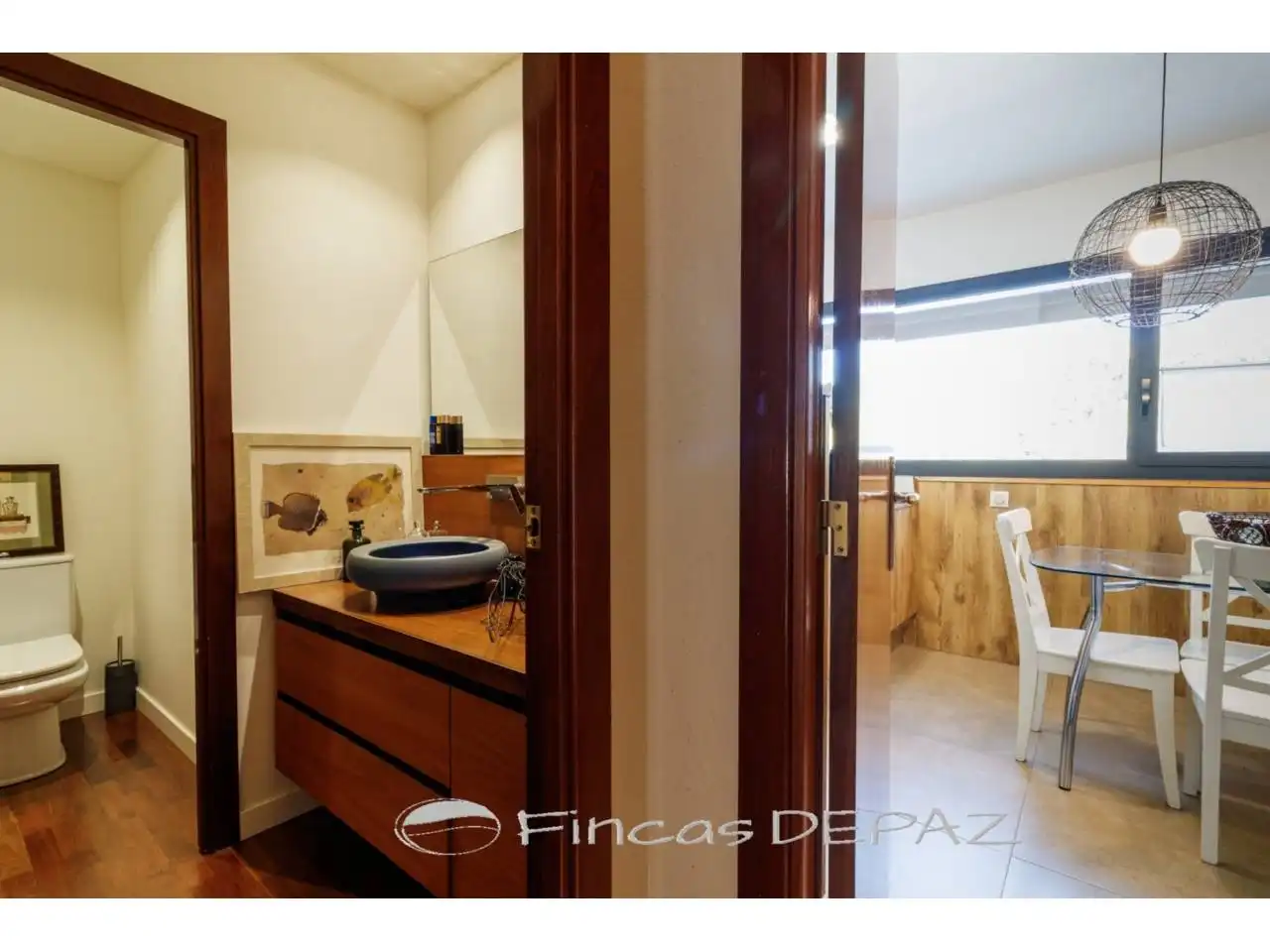 Bathroom of Detached homes for sale in Castelldefels  with Air Conditioner, Heating and Terrace