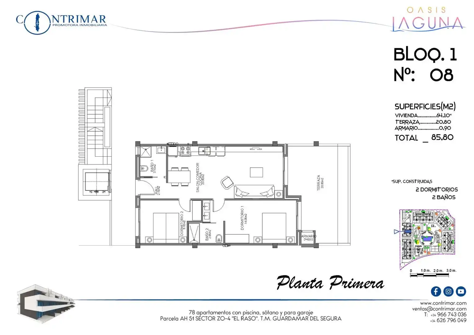 Apartment with pool for sale in El Raso, imagen 33