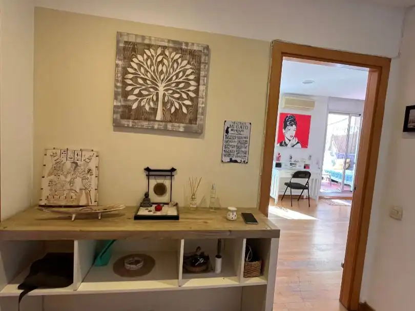 Sala de estar de Piso en venta en Cornellà de Llobregat con Aire acondicionado y Terraza