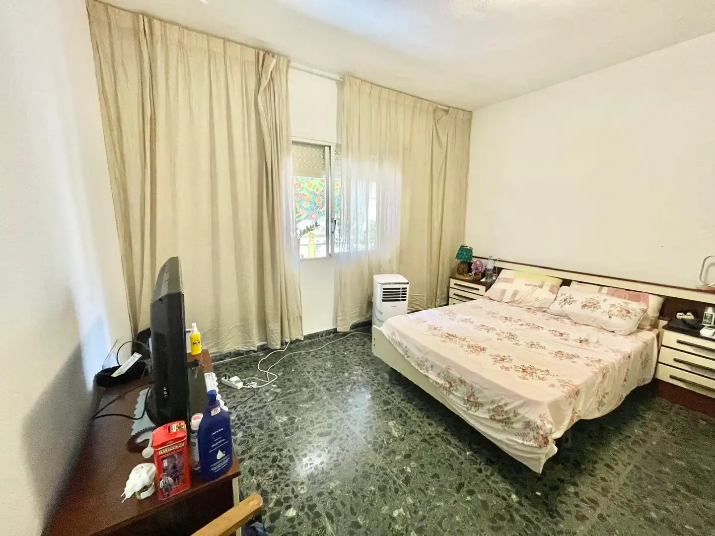 Dormitori de Apartament de lloguer en San Javier amb Terrassa, Moblat i Forn