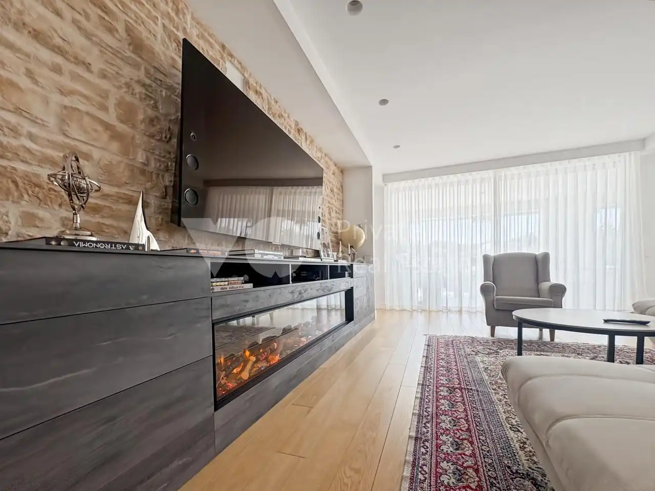 Living room of Houses for sale in Boadilla del Monte  with Air Conditioner, Heating and Private garden