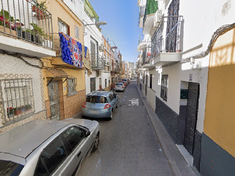 Exterior view of Flat for sale in  Sevilla Capital
