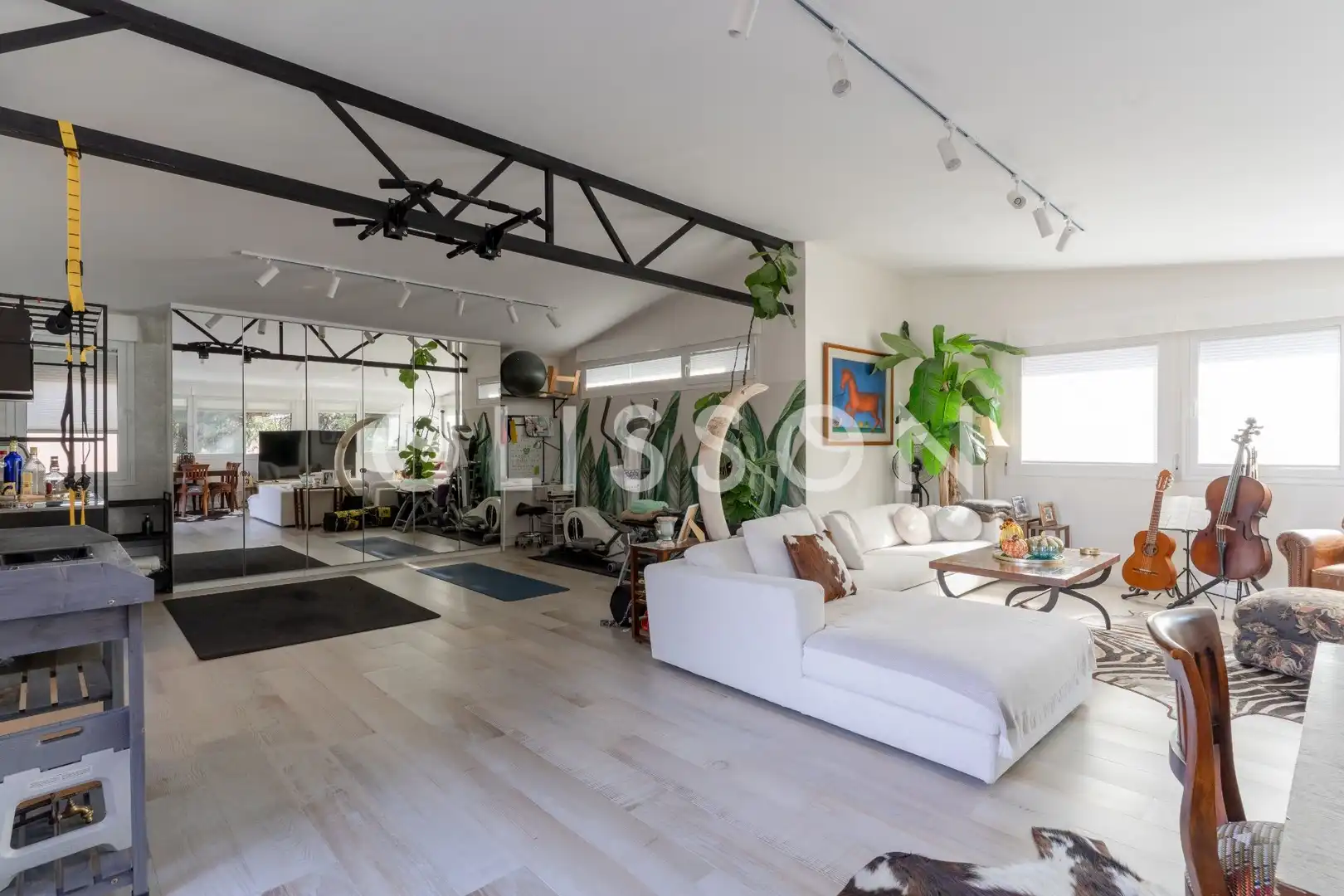 Sala de estar de Casa o chalet en venta en Madrid con Aire acondicionado, Calefacción y Jardín privado