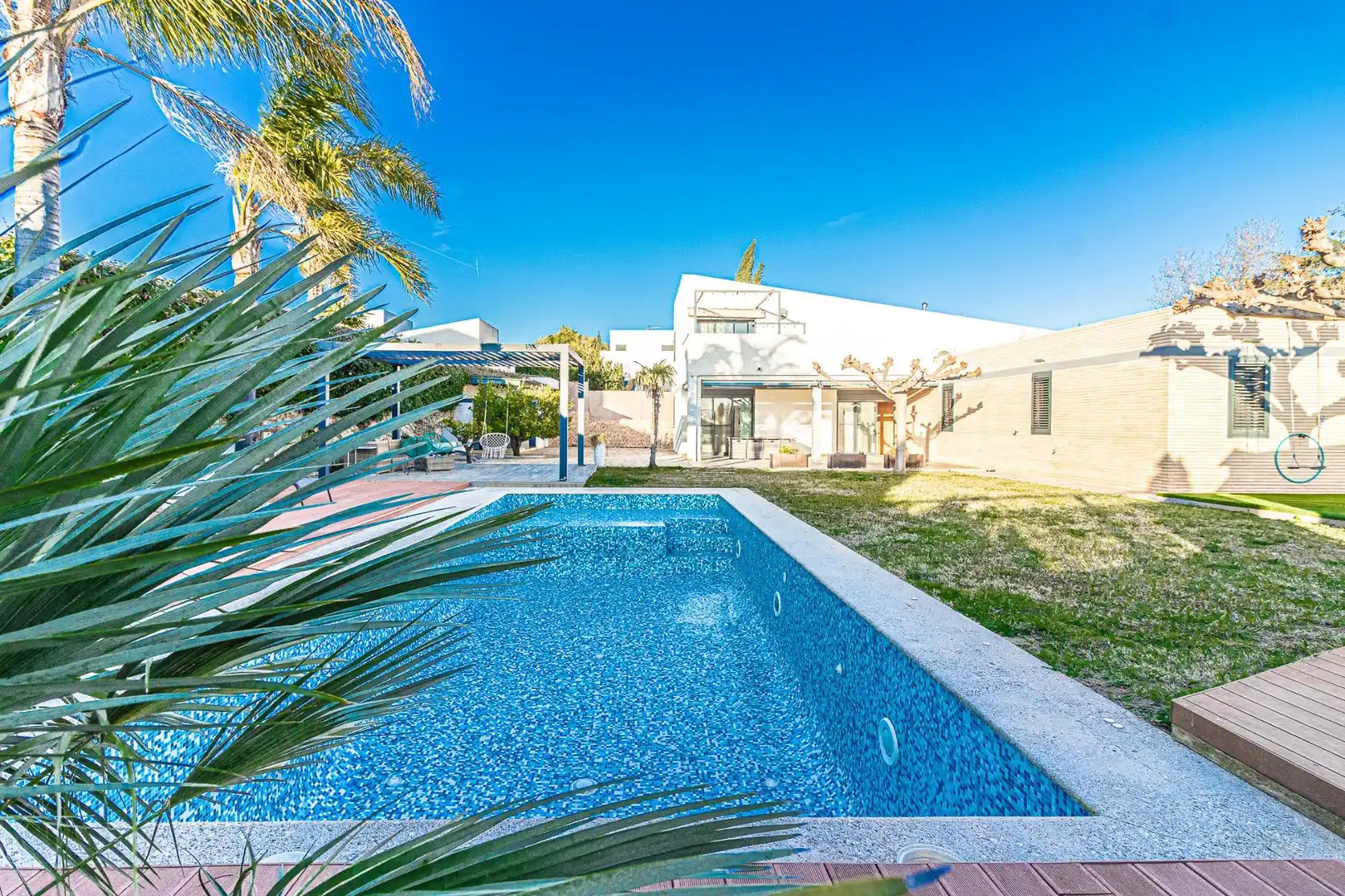 Piscina de Casa o chalet en venta en Carlet con Aire acondicionado, Calefacción y Jardín privado