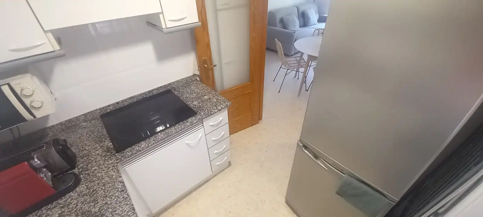 Cocina de Apartamento de alquiler en Gandia con Aire acondicionado, Calefacción y Amueblado