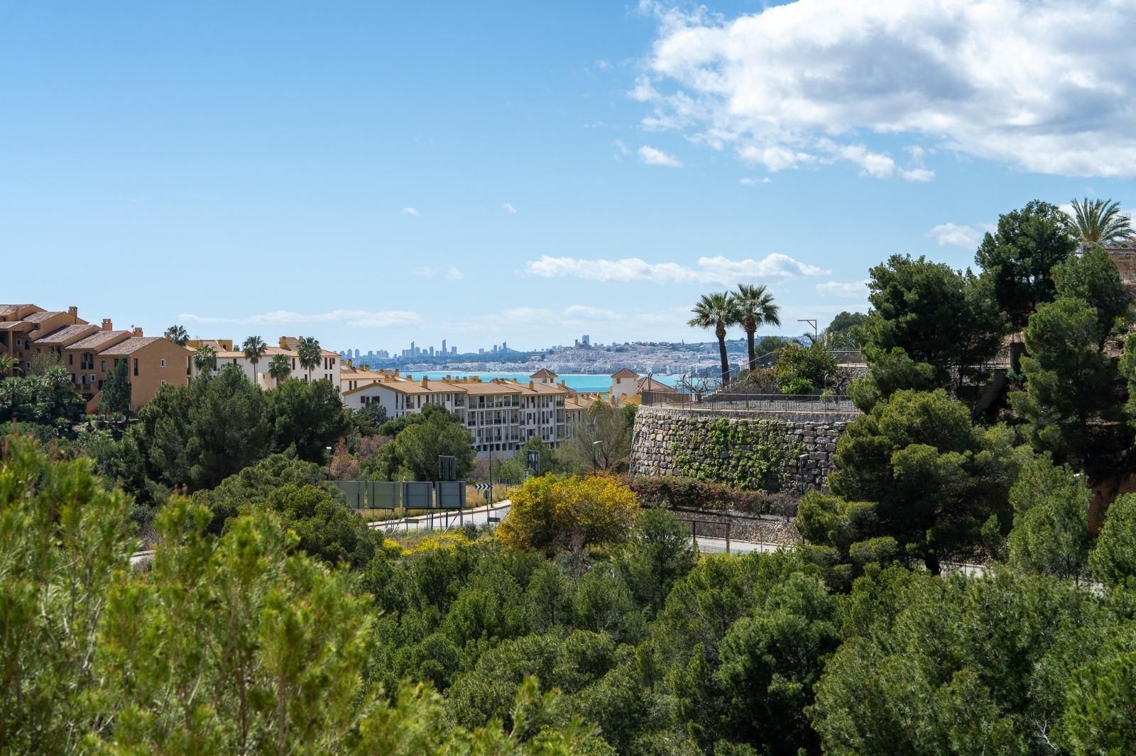 Exterior view of Single-family semi-detached for sale in Altea  with Air Conditioner, Heating and Private garden