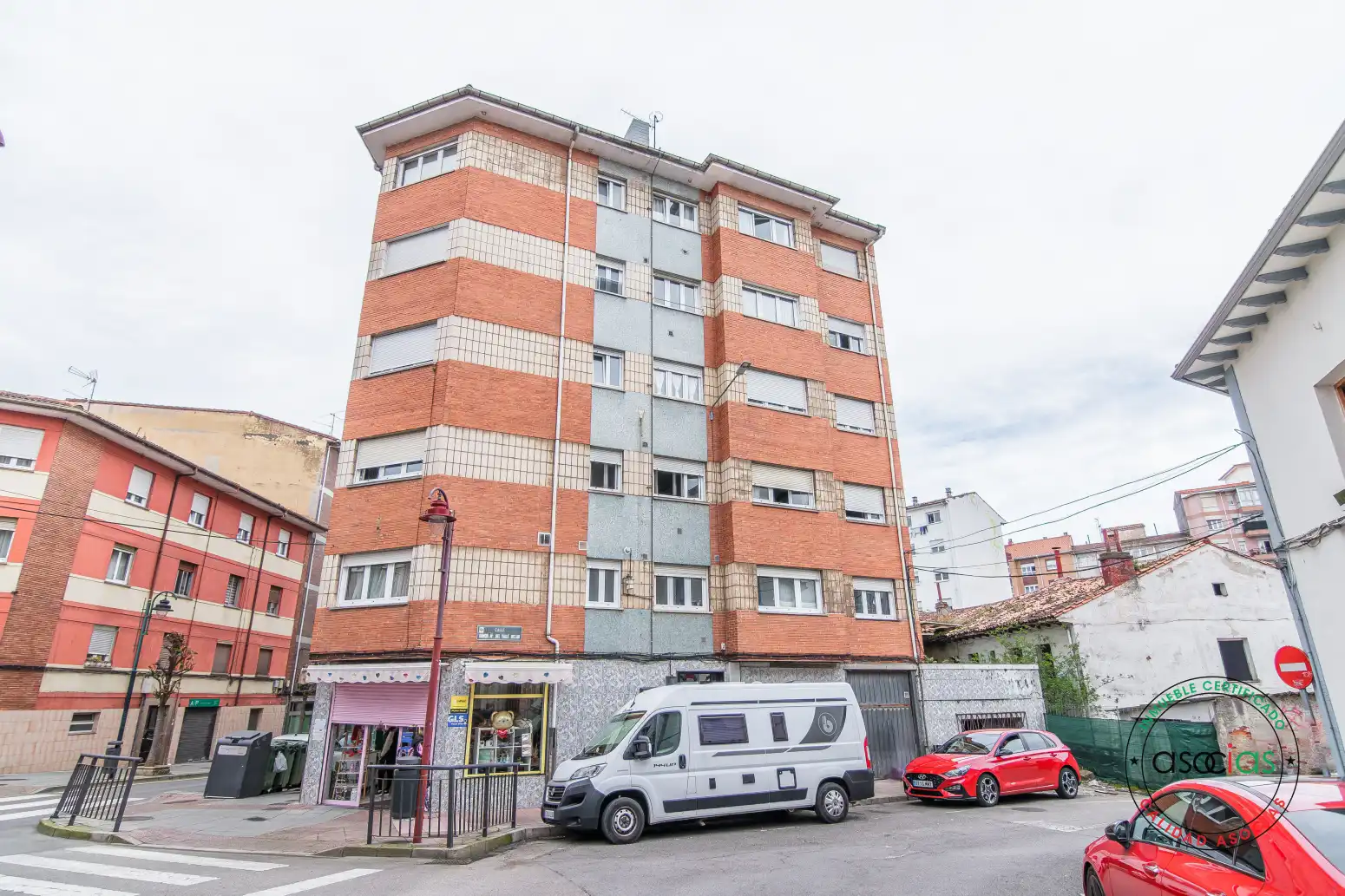 Exterior view of Flat for sale in Corvera de Asturias  with Heating, Private garden and Furnished