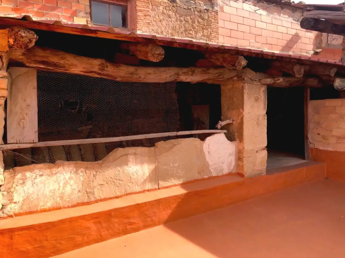 Exterior view of Detached homes for sale in Valdeltormo  with Heating, Terrace and Storage room