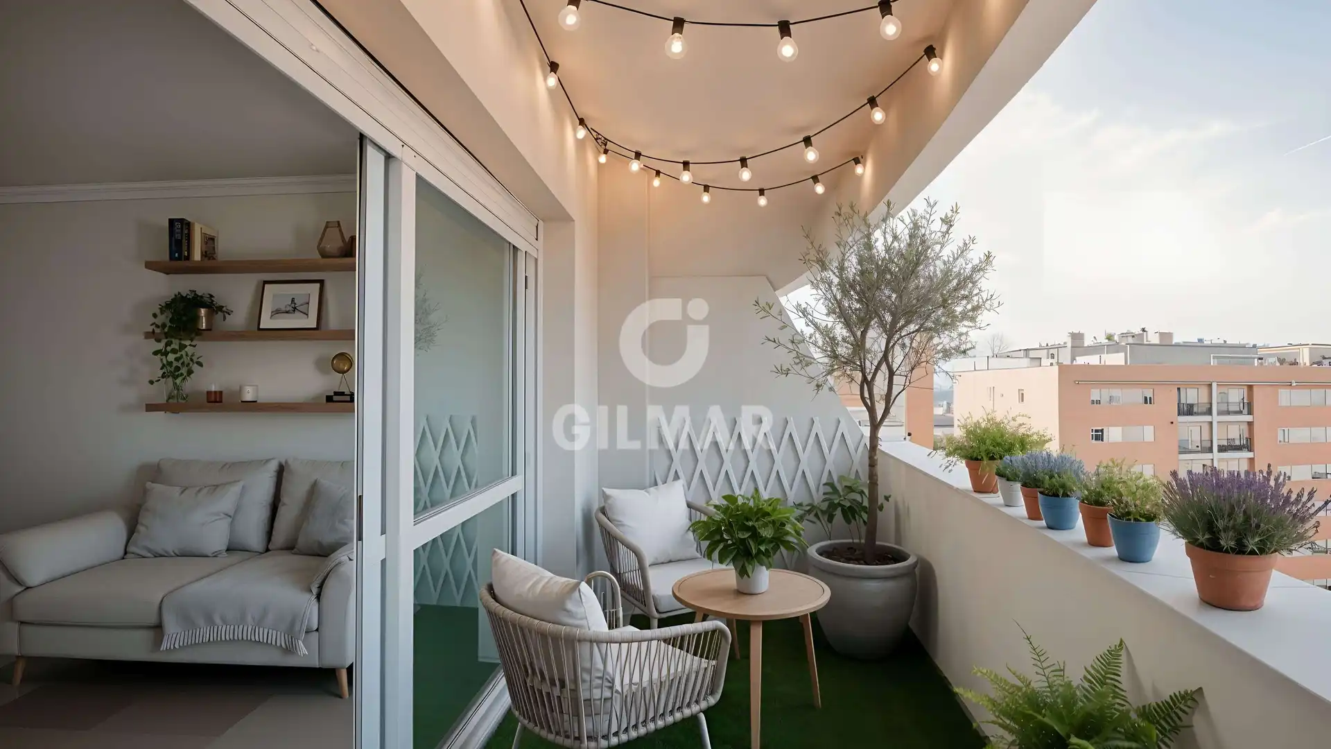Balcony of Flat for sale in  Sevilla Capital  with Heating, Private garden and Storage room
