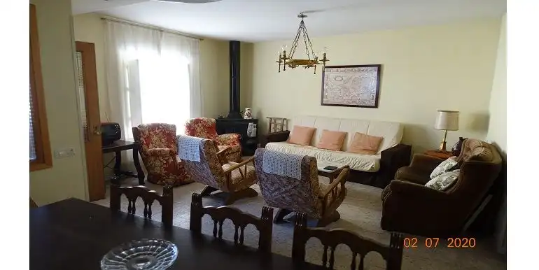 Sala d'estar de Casa o xalet en venda en Aguilafuente amb Calefacció i Traster