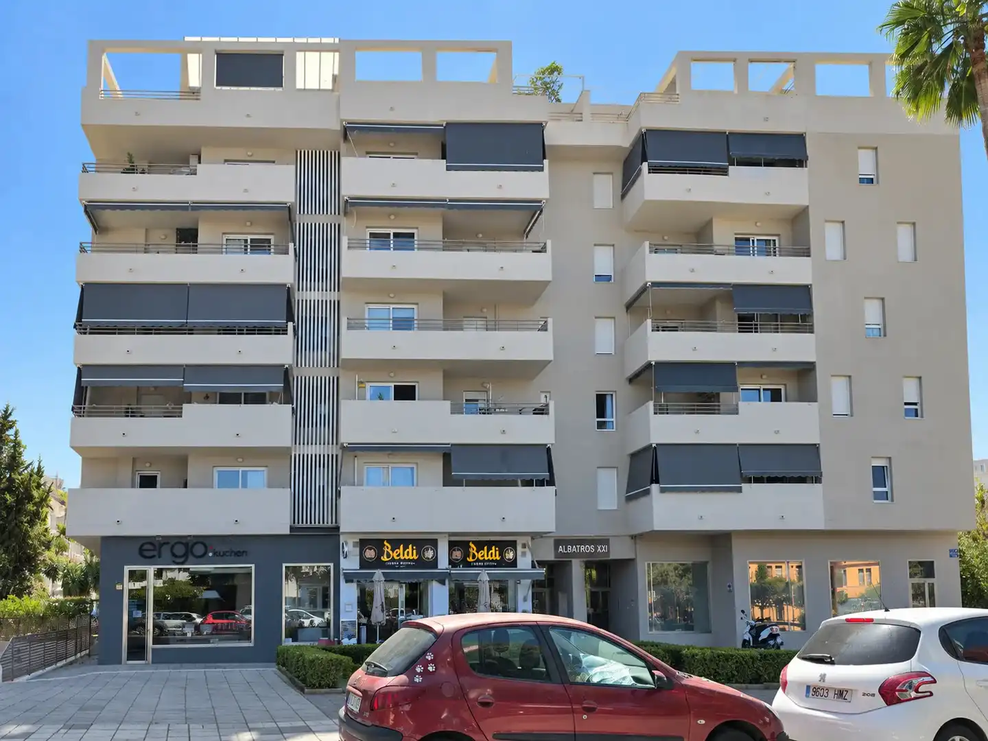 Vista exterior de Apartamento en venta en Marbella con Terraza