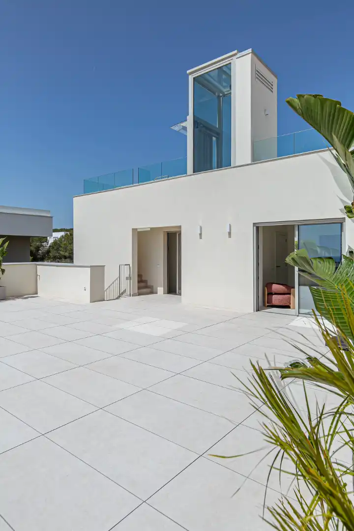 Terrasse von Haus oder Chalet zum Verkauf in Sitges mit Klimaanlage, Heizung und Privatgarten