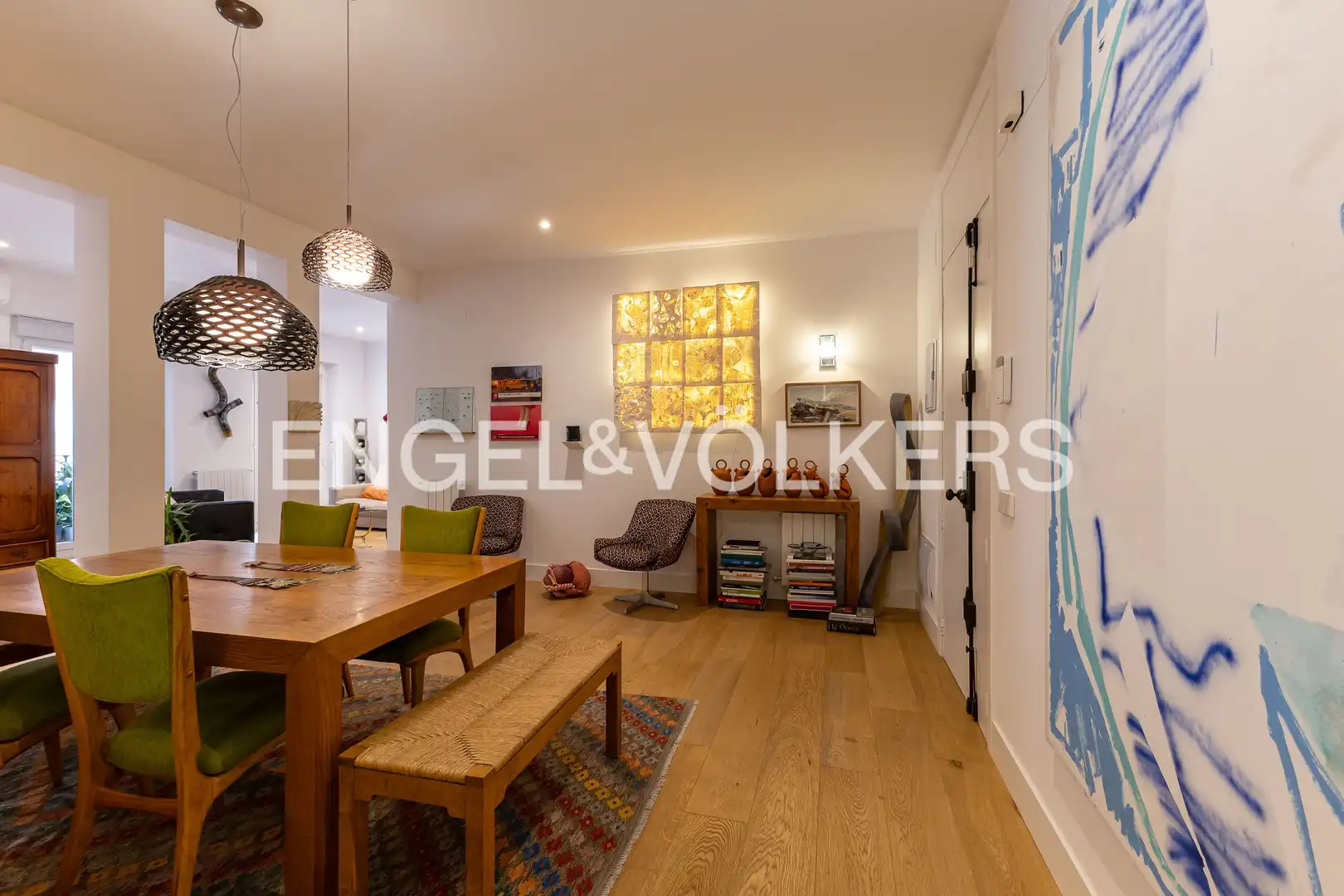 Esszimmer von Wohnung zum Verkauf in Madrid mit Klimaanlage, Heizung und Abstellraum