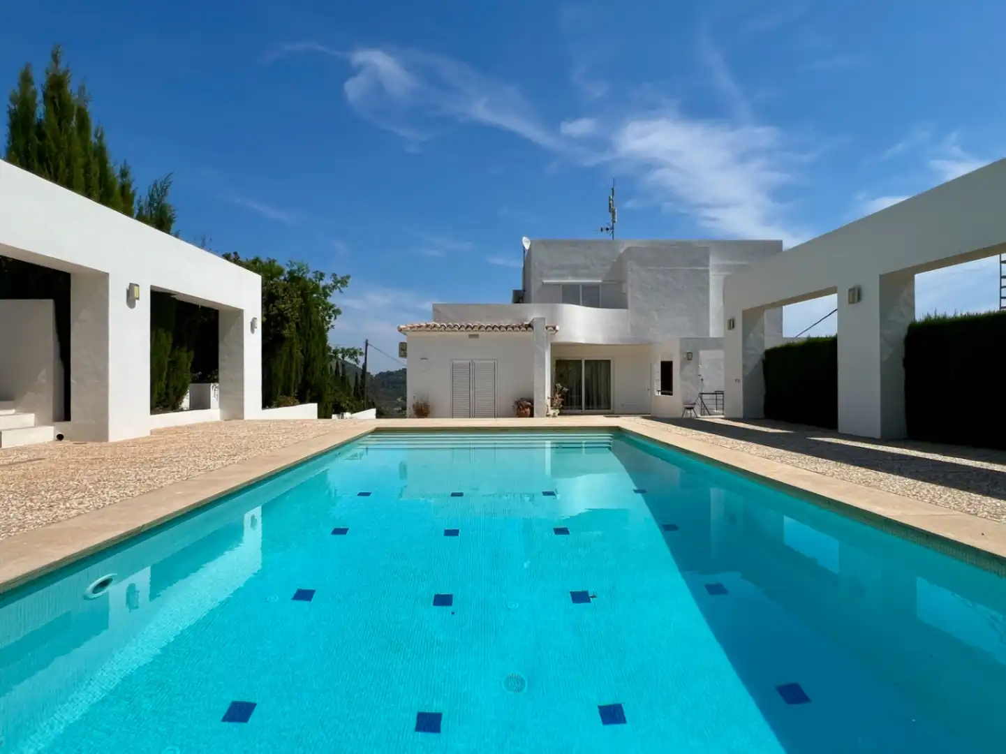 Piscina de Casa o xalet en venda en Pedreguer amb Aire condicionat, Calefacció i Jardí privat