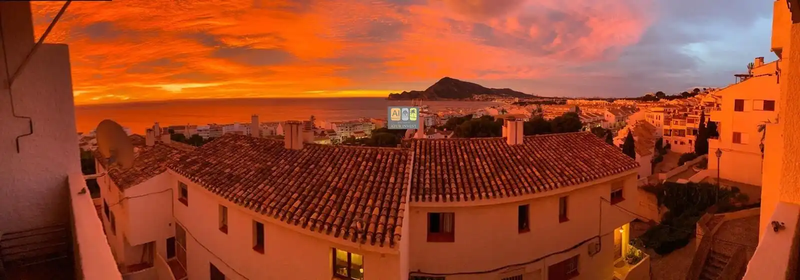 Vista exterior de Ático de alquiler en Altea con Aire acondicionado, Terraza y Trastero