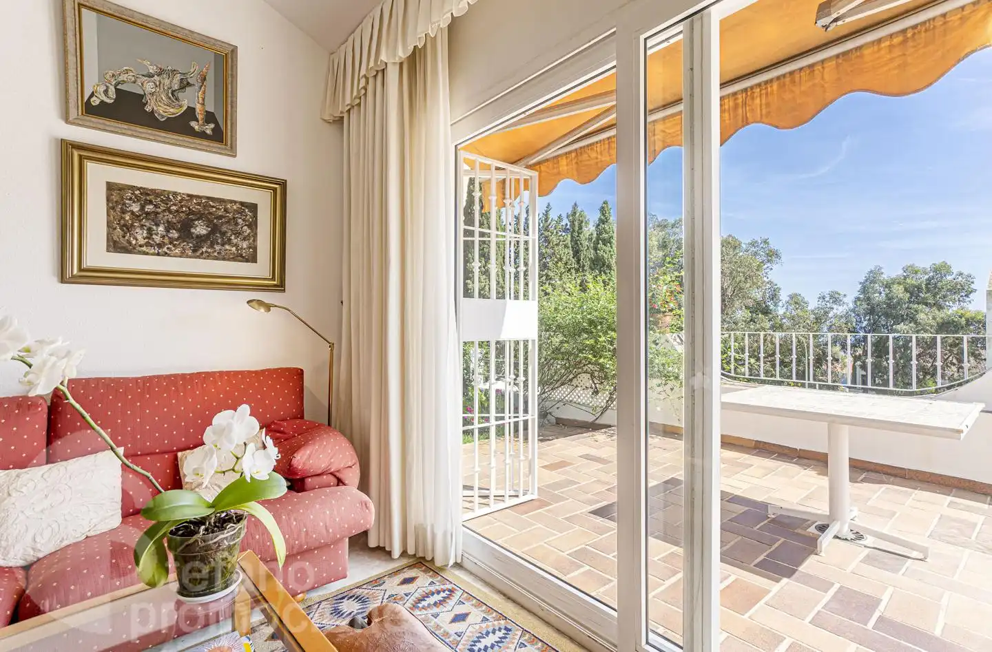 Terrace of Detached homes for sale in Málaga  with Air Conditioner, Private garden and Terrace