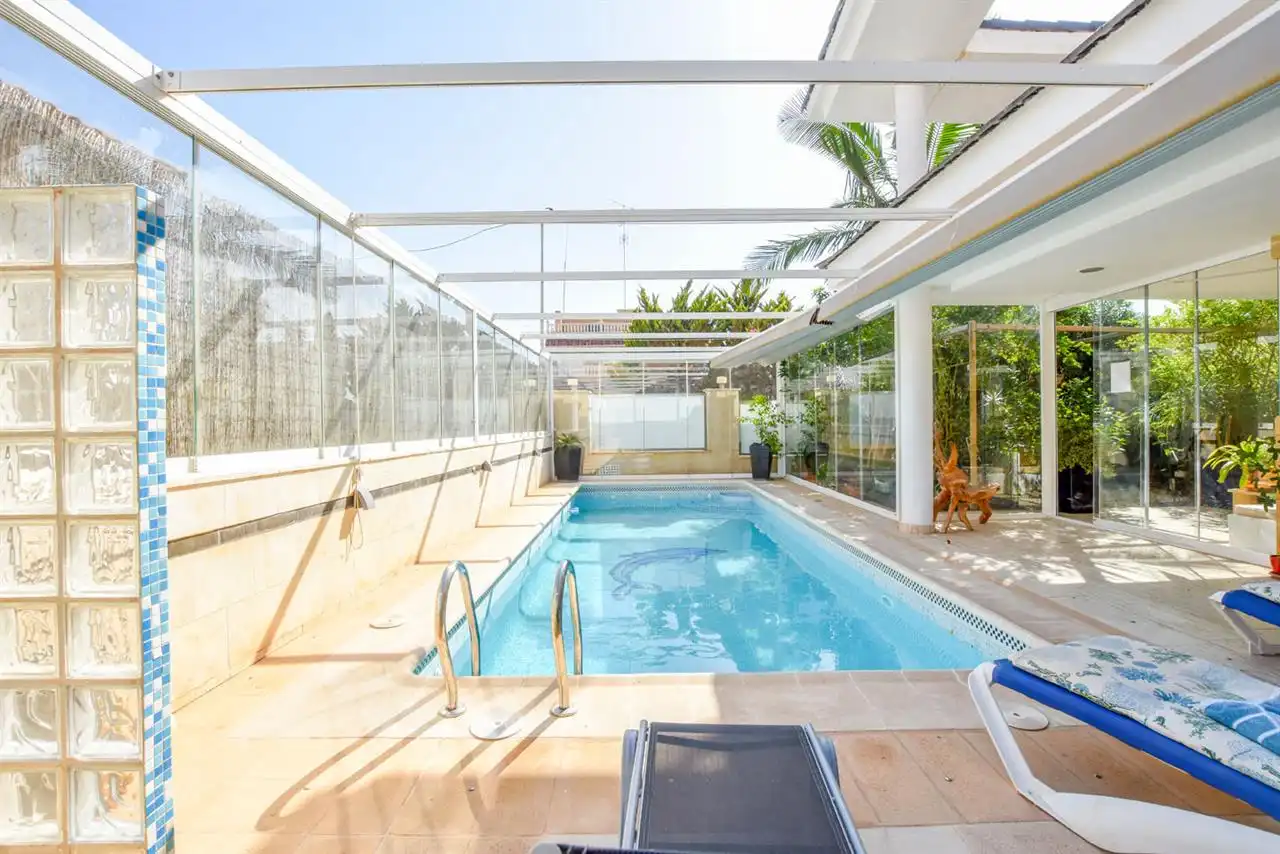 Piscina de Casa o chalet en venta en Águilas con Aire acondicionado, Jardín privado y Trastero