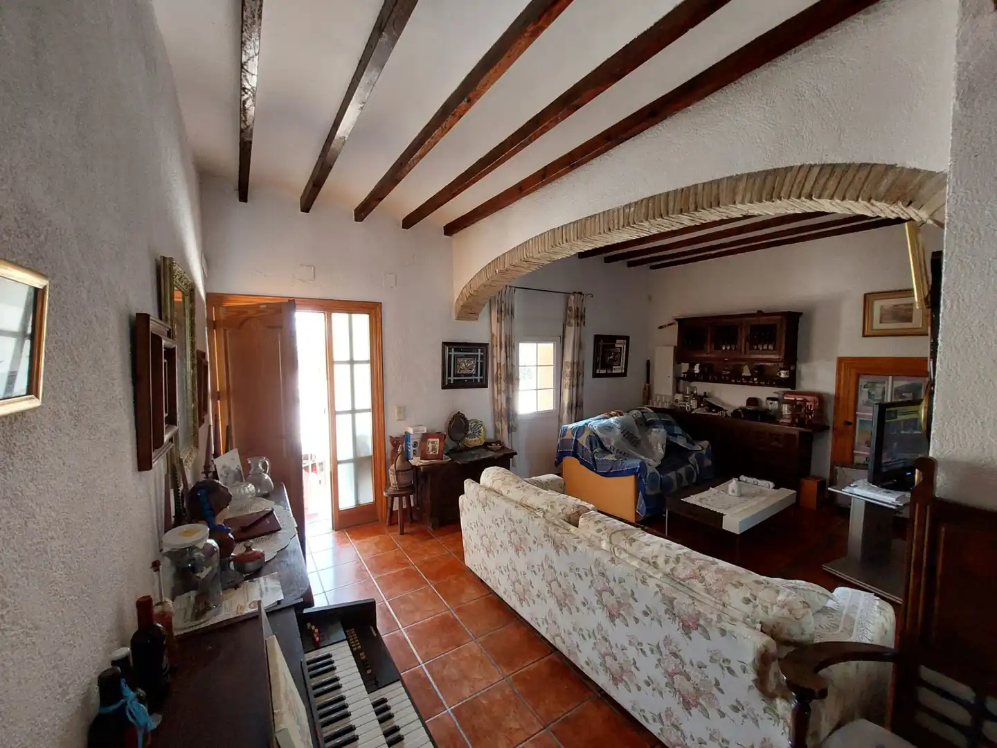 Sala de estar de Casa o chalet en venta en Ondara con Aire acondicionado, Calefacción y Jardín privado