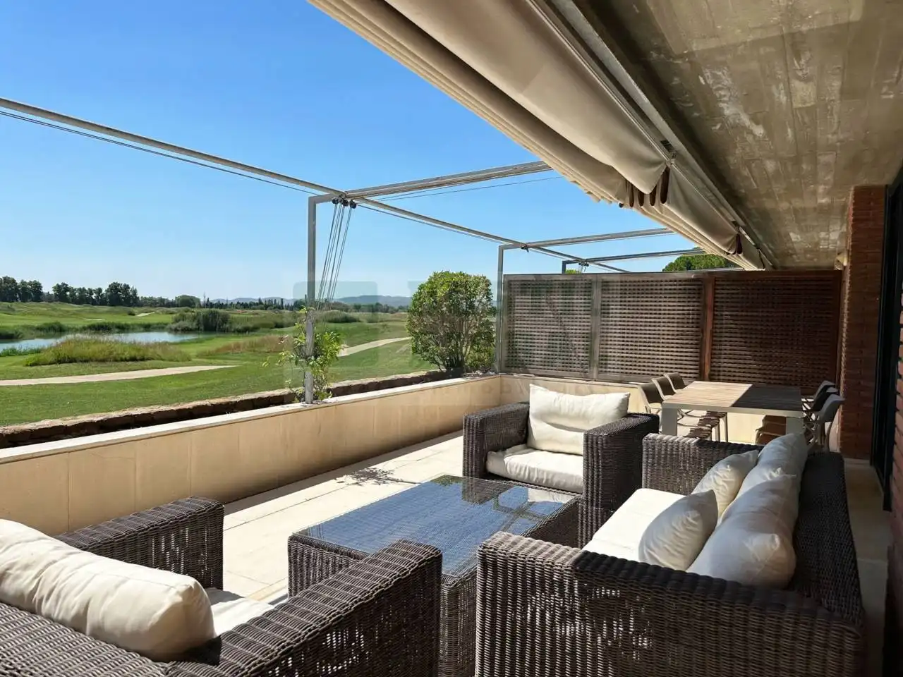 Terrace of Apartments for rent in Gualta  with Air Conditioner, Heating and Parquet flooring