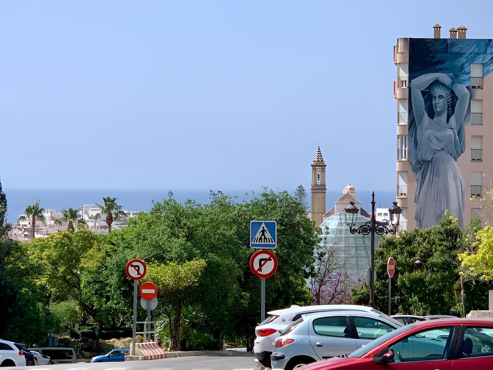 Vista exterior de Apartamento en venta en Estepona con Aire acondicionado, Terraza y Piscina