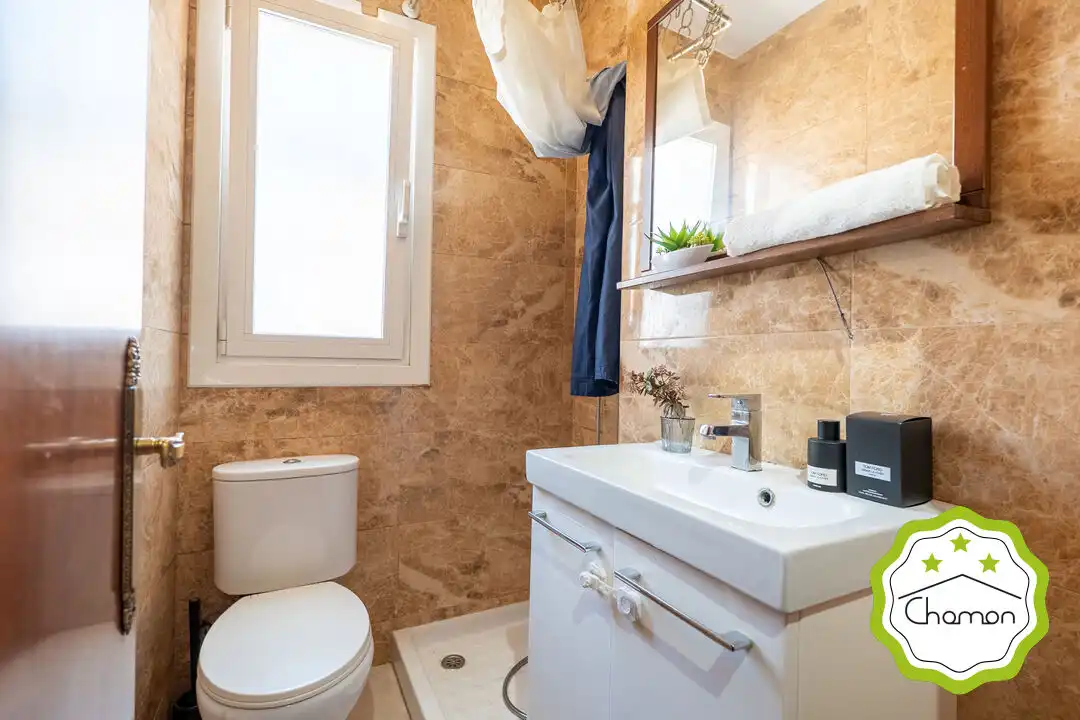 Badezimmer von Wohnung zum Verkauf in Bilbao  mit Privatgarten