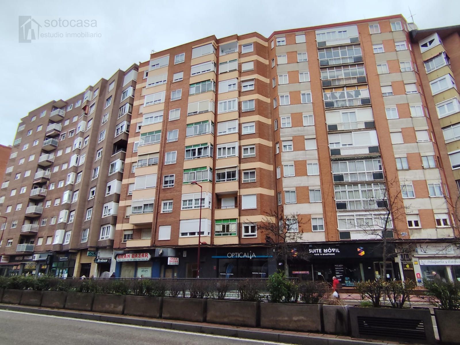 Vista exterior de Piso de alquiler en Valladolid Capital con Calefacción y Amueblado