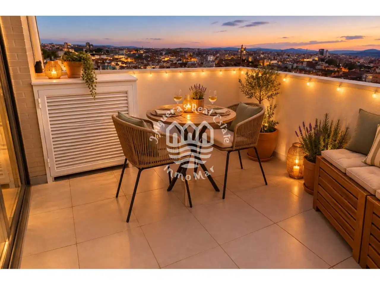 Terraza de Dúplex en venta en Ponent