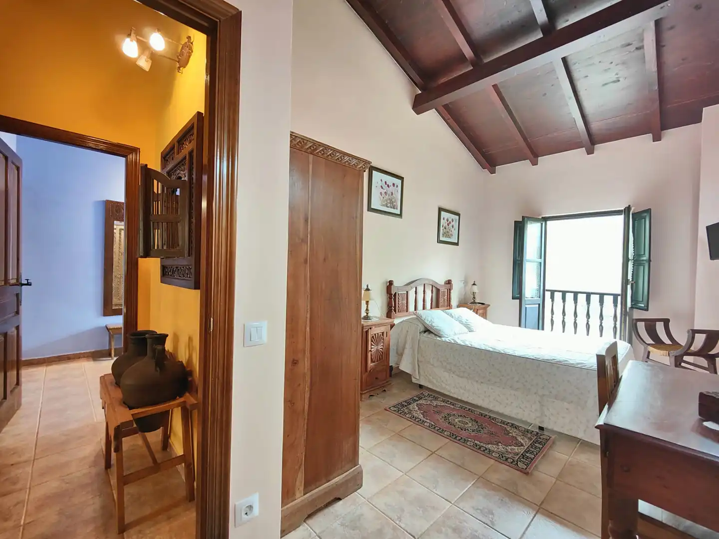 Habitación de Casa o chalet en venta en Quirós con Jardín privado, Amueblado y Balcón