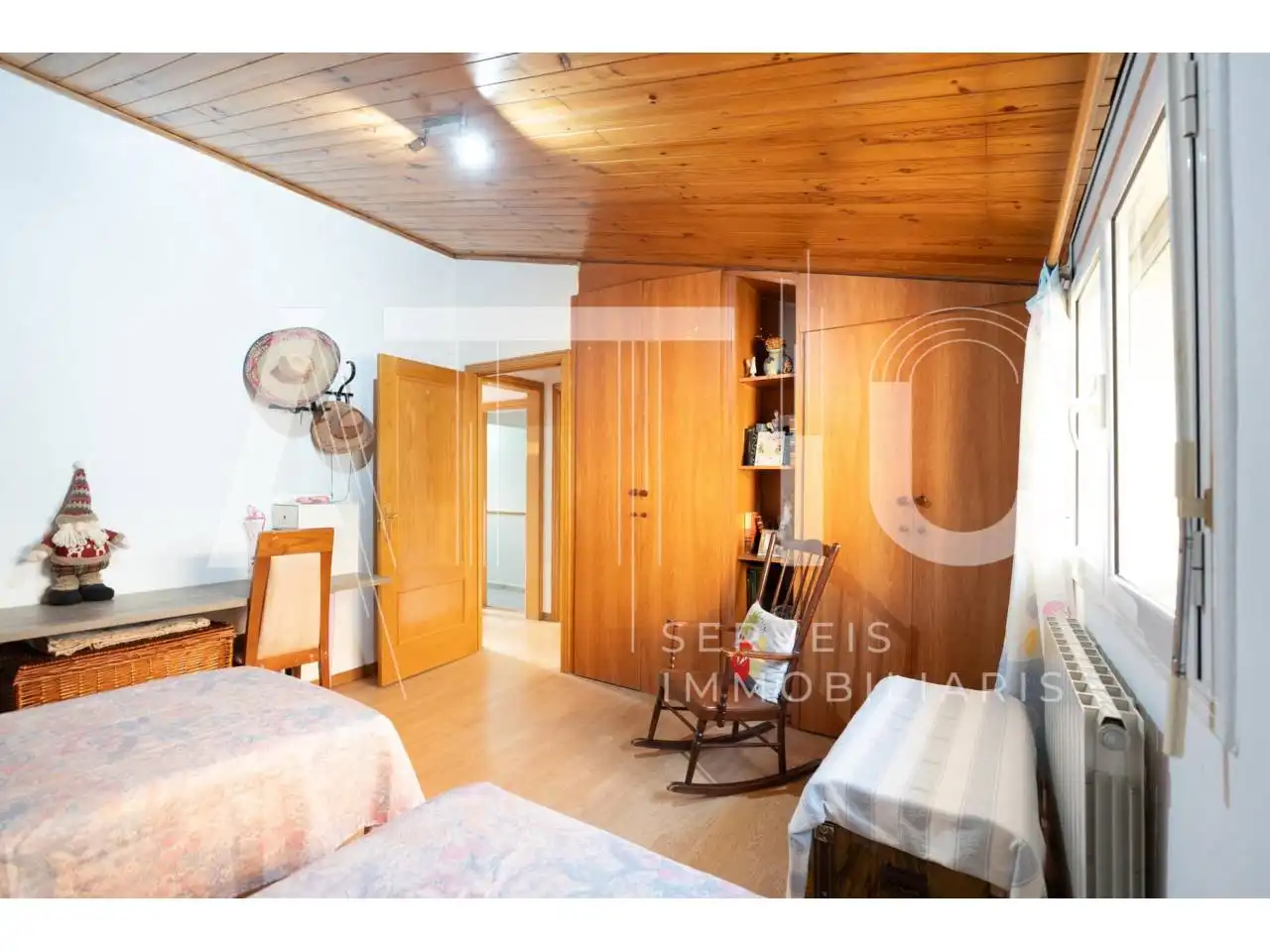 Schlafzimmer von Maisonette zum Verkauf in Sabadell mit Klimaanlage, Heizung und Terrasse