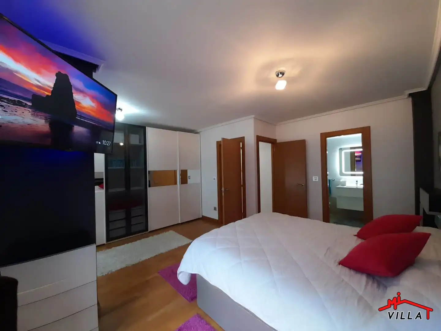 Habitación de Piso de alquiler en Bárcena de Cicero con Calefacción, Amueblado y Balcón