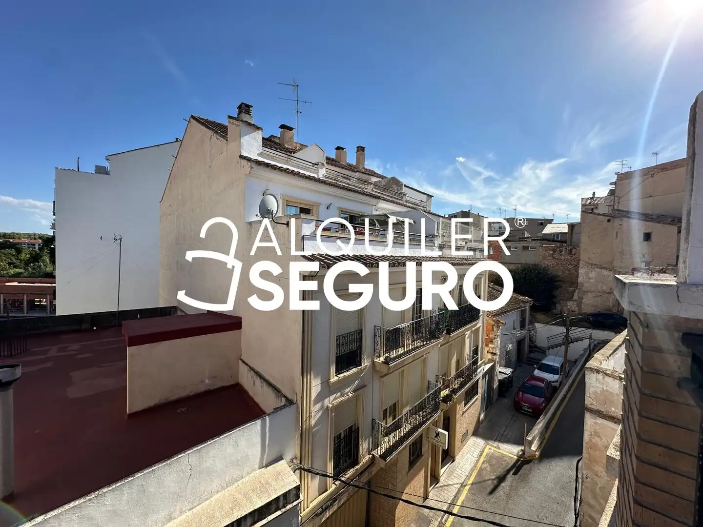 Exterior view of Flat for rent in Chiva  with Air Conditioner, Terrace and Furnished