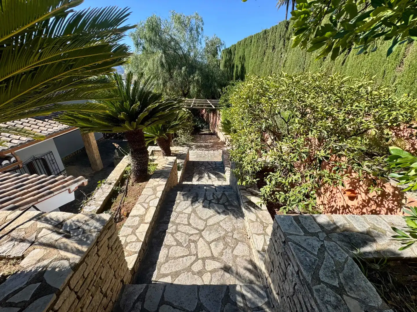 Jardín de Casa o chalet en venta en Beniarjó con Terraza, Trastero y Piscina comunitaria
