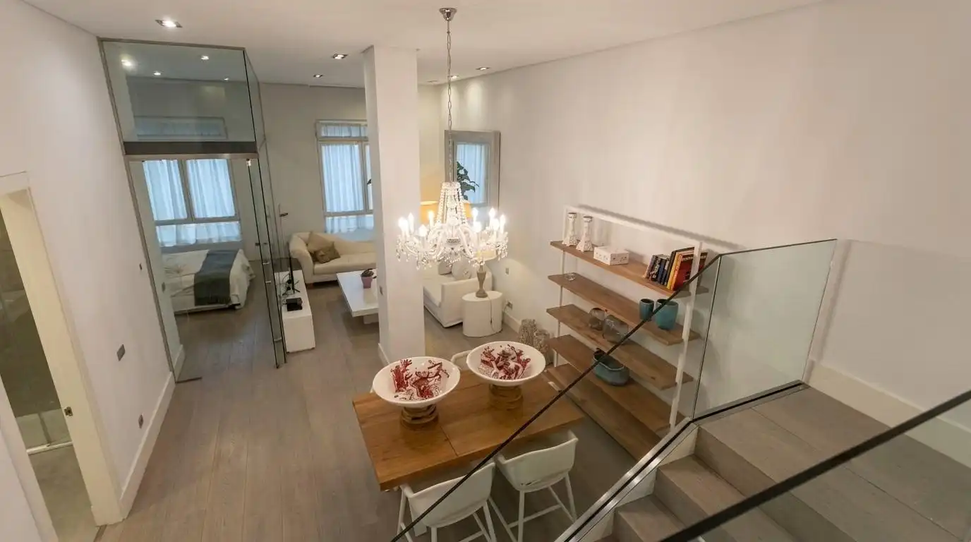 Sala d'estar de Pis en venda en Málaga amb Aire condicionat, Calefacció i Moblat