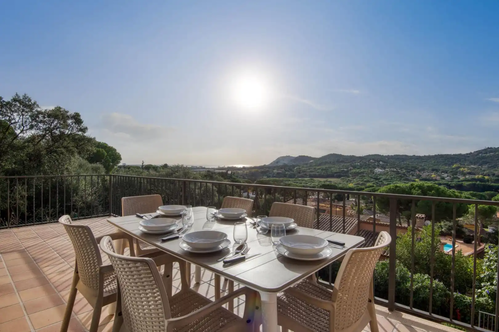 Terrassa de Casa o xalet en venda en Calonge i Sant Antoni amb Calefacció, Terrassa i Piscina