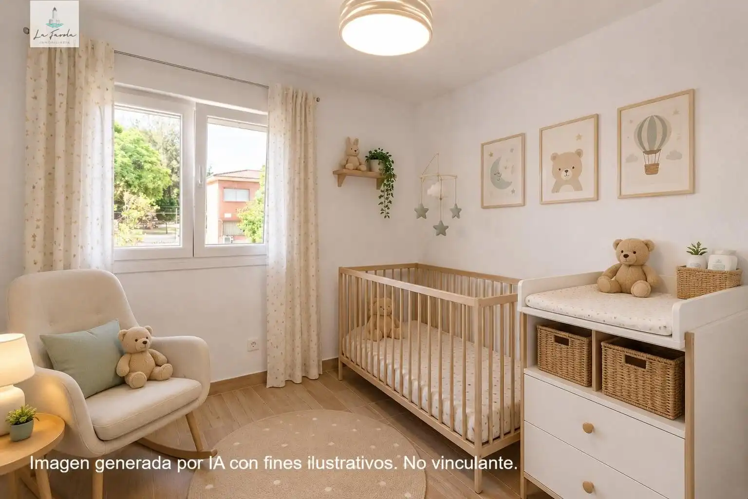 Schlafzimmer von Wohnung zur Miete in Málaga mit Privatgarten und Terrasse