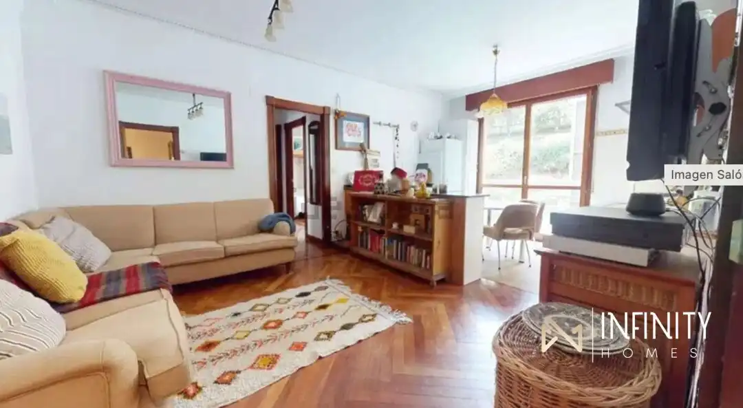 Sala de estar de Piso de alquiler en Bilbao  con Calefacción
