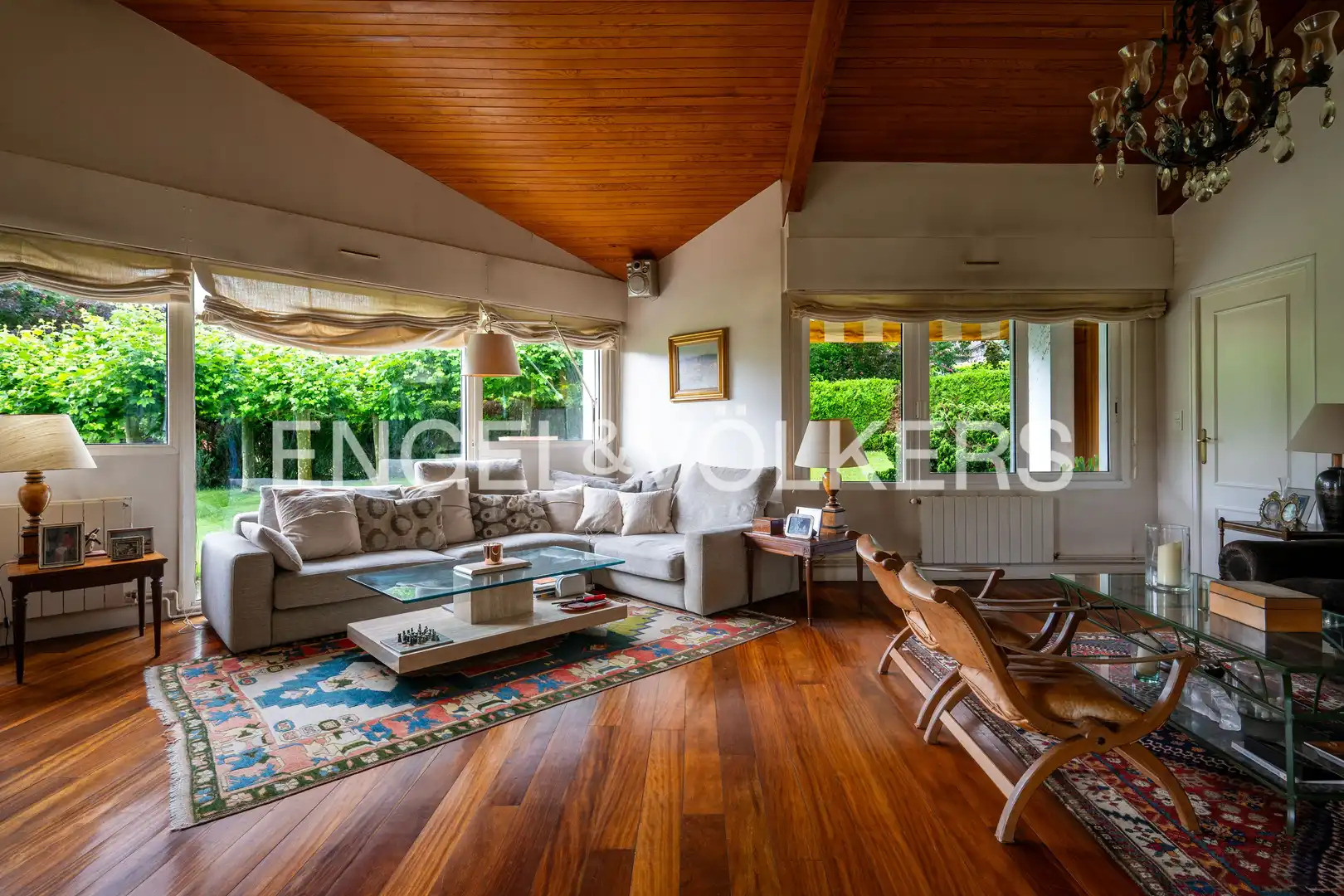 Sala de estar de Casa o chalet en venta en Ascain con Calefacción, Jardín privado y Terraza