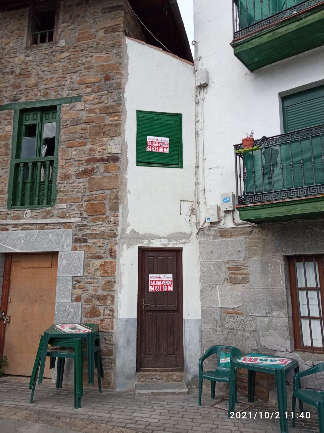 Vista exterior de Local en venda en Artea
