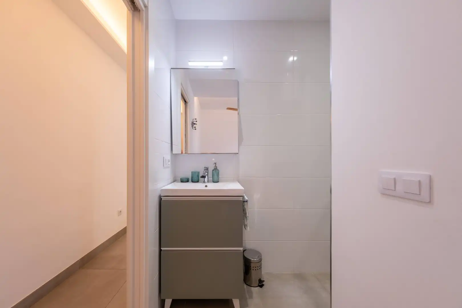 Bany de Apartament de lloguer en Las Palmas de Gran Canaria amb Moblat