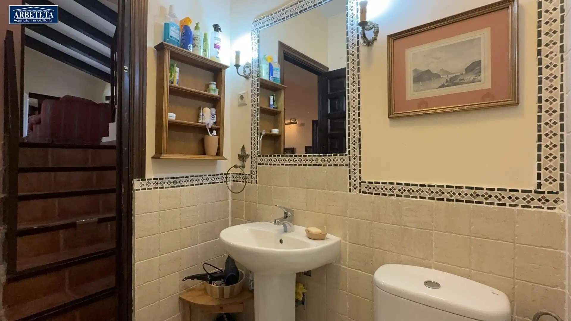 Baño de Finca rústica en venta en Pastrana con Calefacción y Balcón