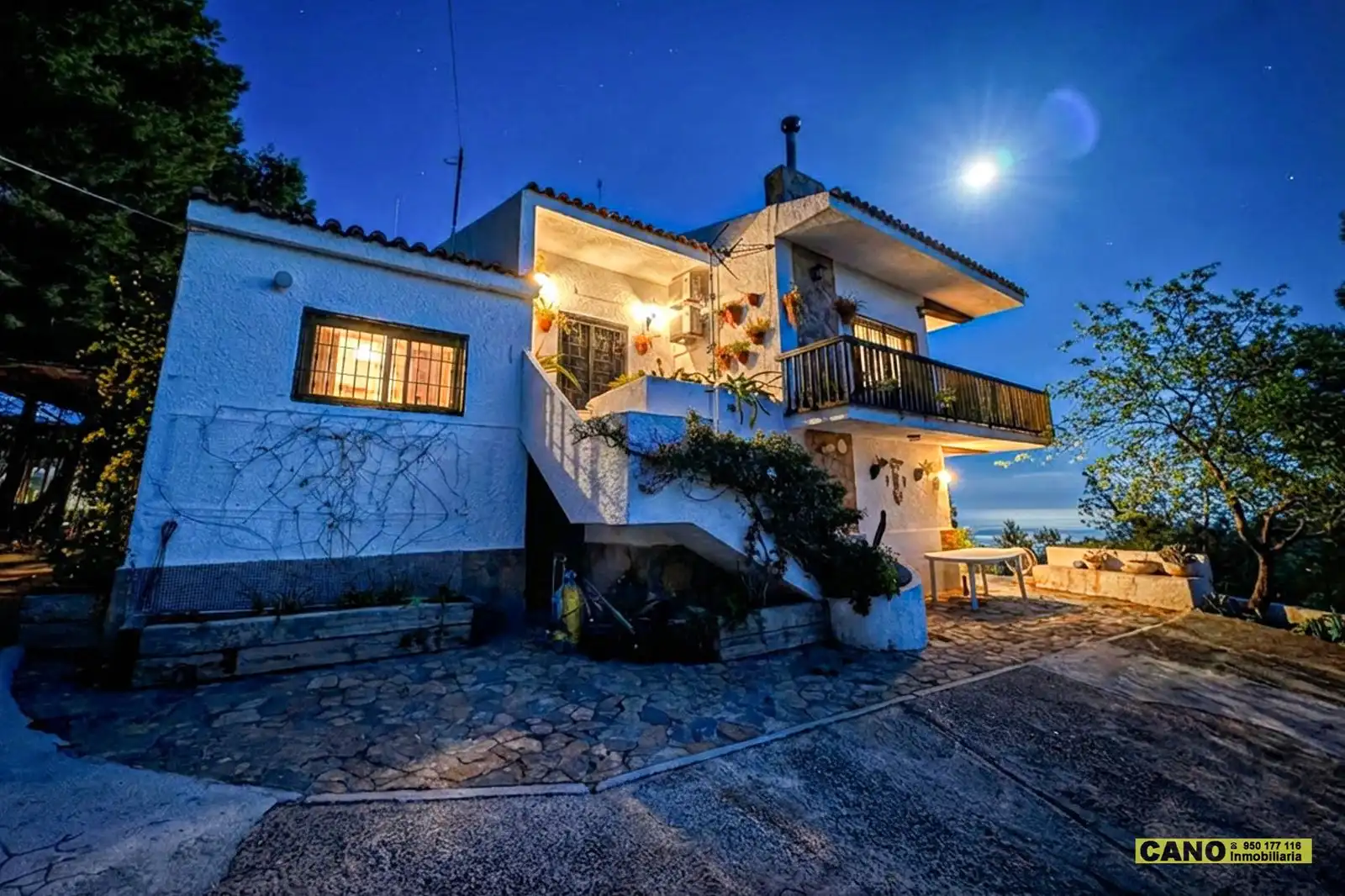 Vista exterior de Casa o chalet en venta en Felix con Aire acondicionado, Calefacción y Terraza