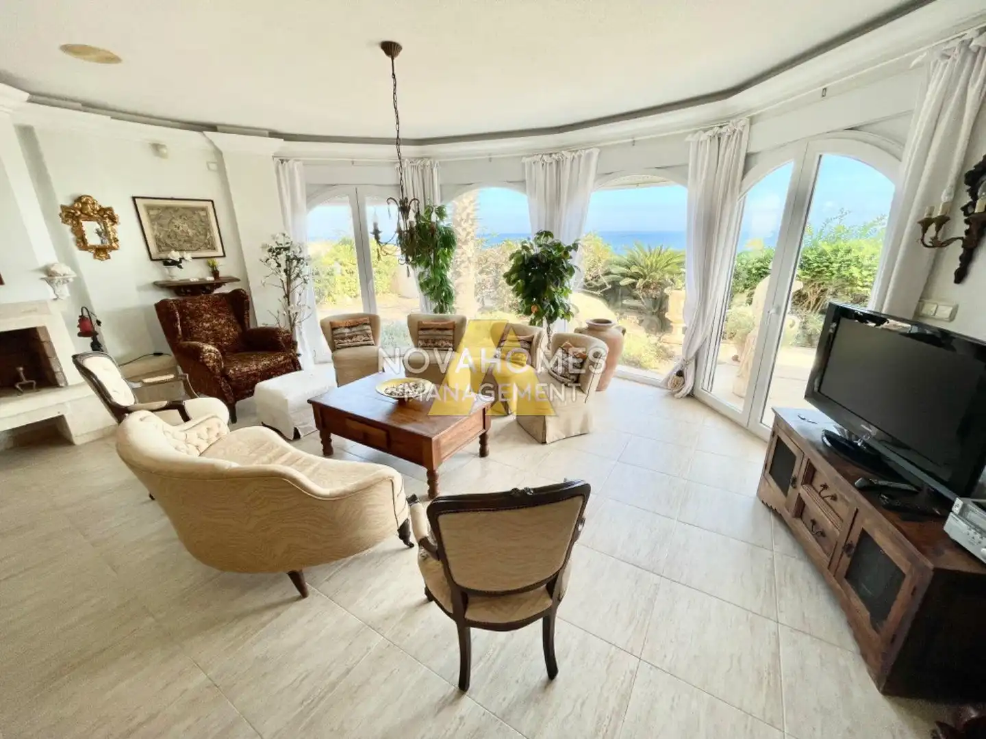 Living room of Houses for sale in La Manga del Mar Menor  with Terrace, Storage room and Swimming Pool