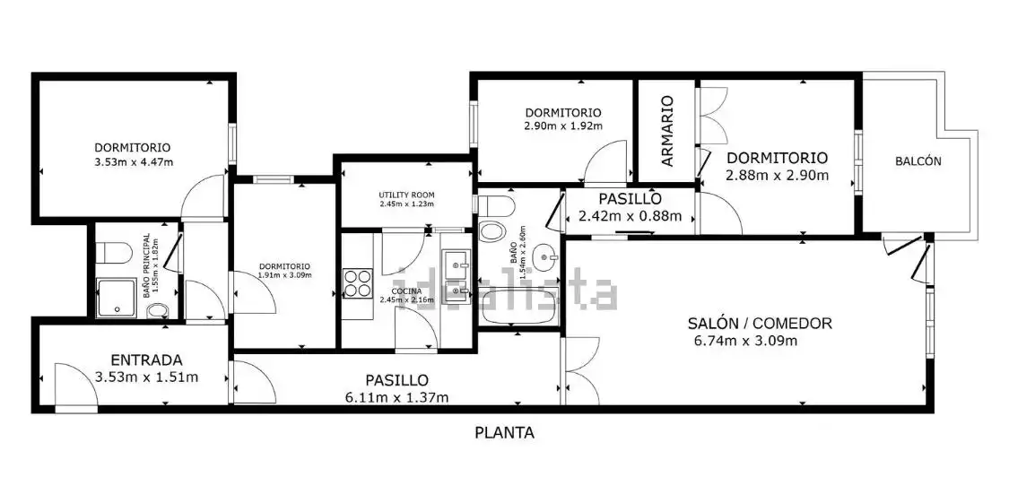 Wohnung mit Terrasse zum Verkauf in Carrer de las Navas de Tolosa, imagen 34